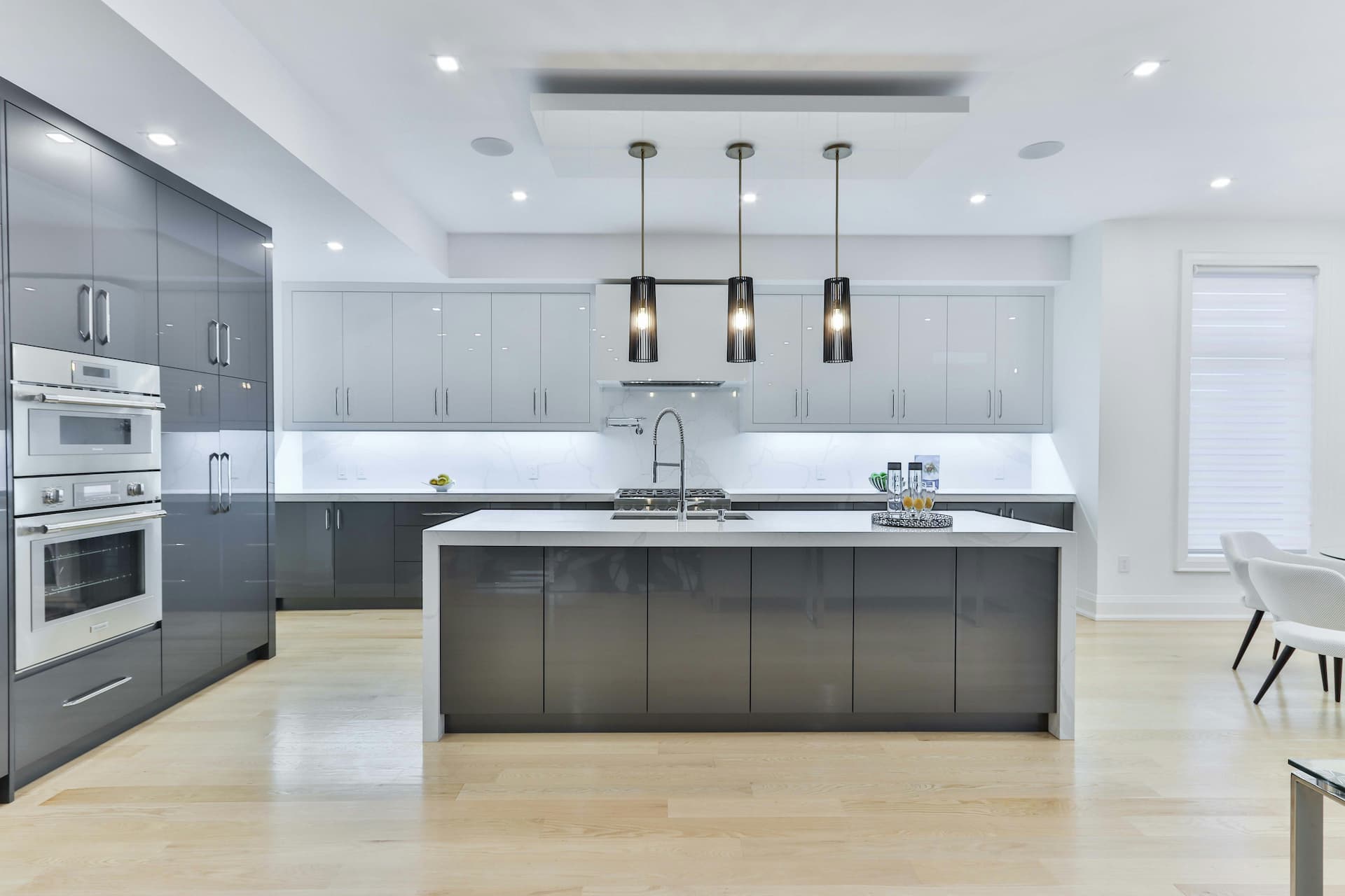 Beautifully finished luxury kitchen with high-end finishes